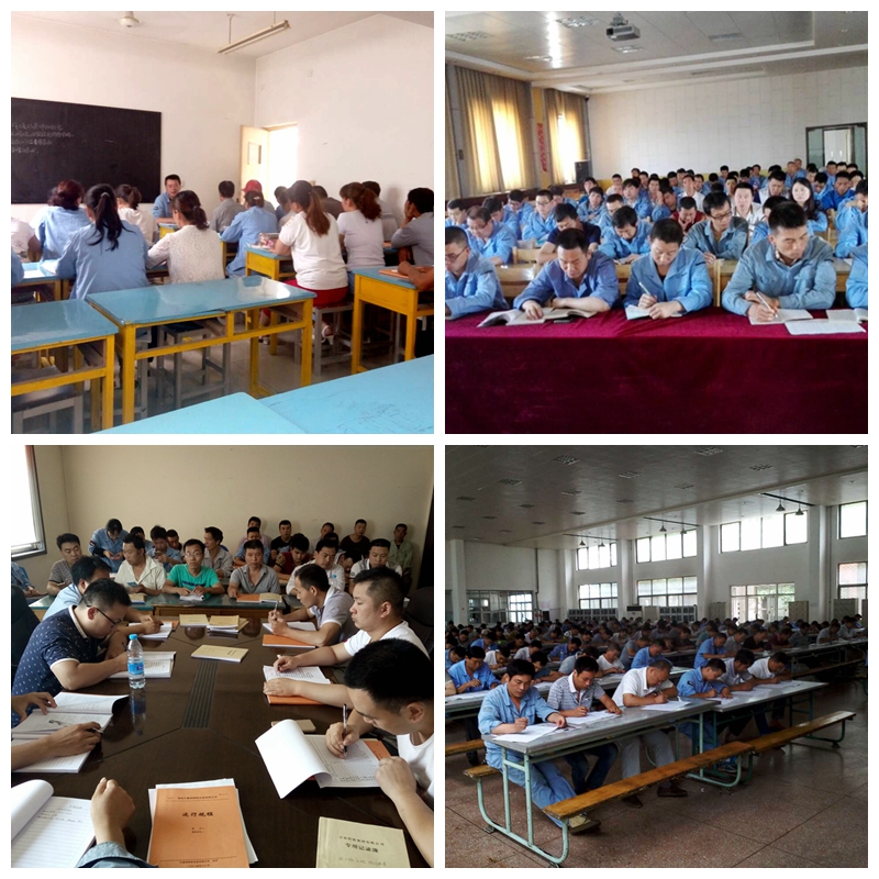 全員百日學(xué)“三規(guī)”活動(dòng)現(xiàn)場(chǎng)（一鋁、石墨、特種鋁、檢修公司）