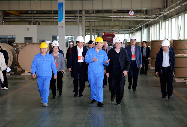 駐洛陽市省、市人大代表到萬基控股集團參觀